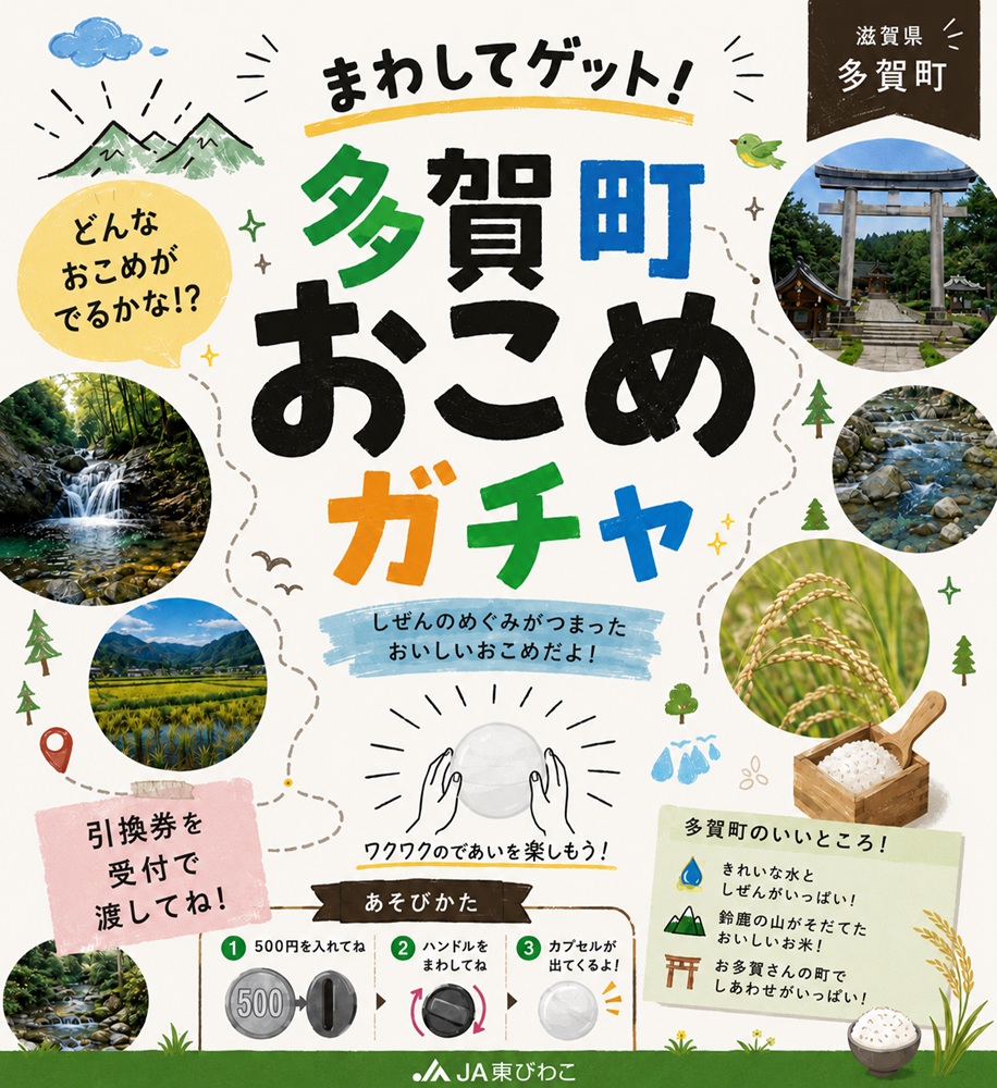 多賀町おこめガチャ